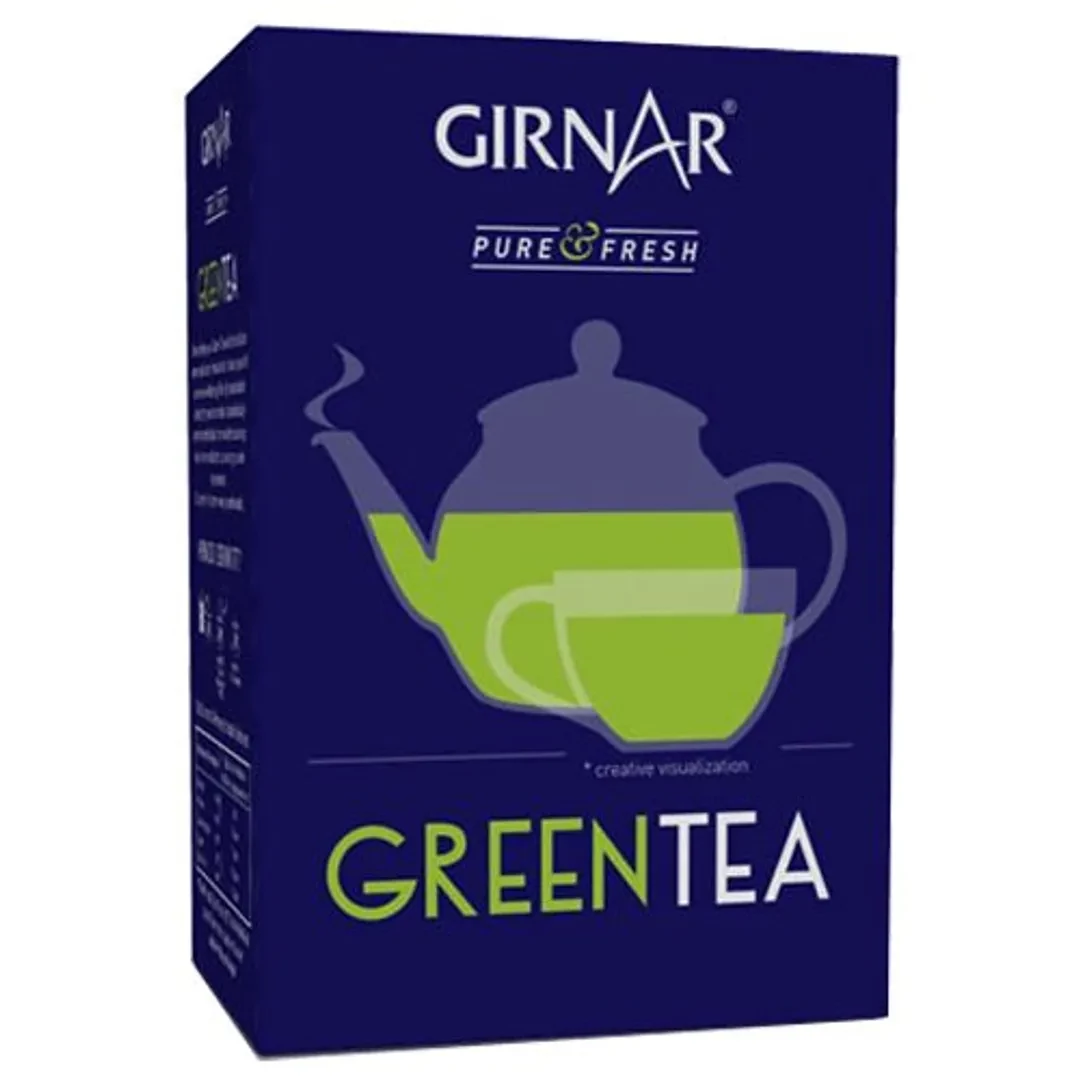 Girnar Green Tea- Loose, 100 g-1.webp